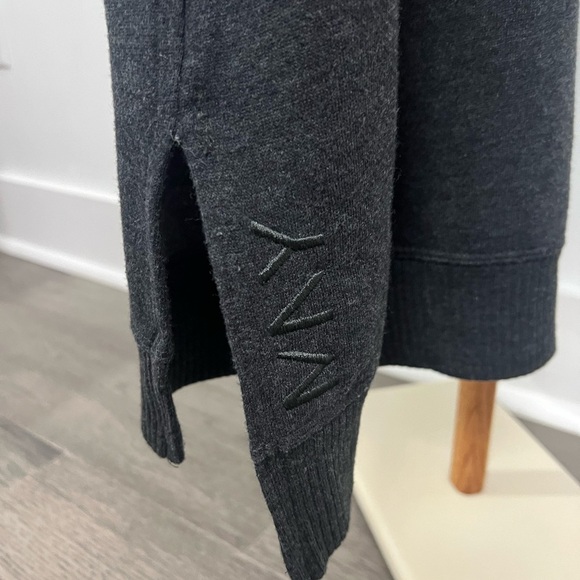 Marc New York Andrew Marc Performance Heather Dark Gray Cowl Neck Sweater sz XL - Picture 2 of 7